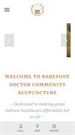Mobile Screenshot of barefootclinic.com